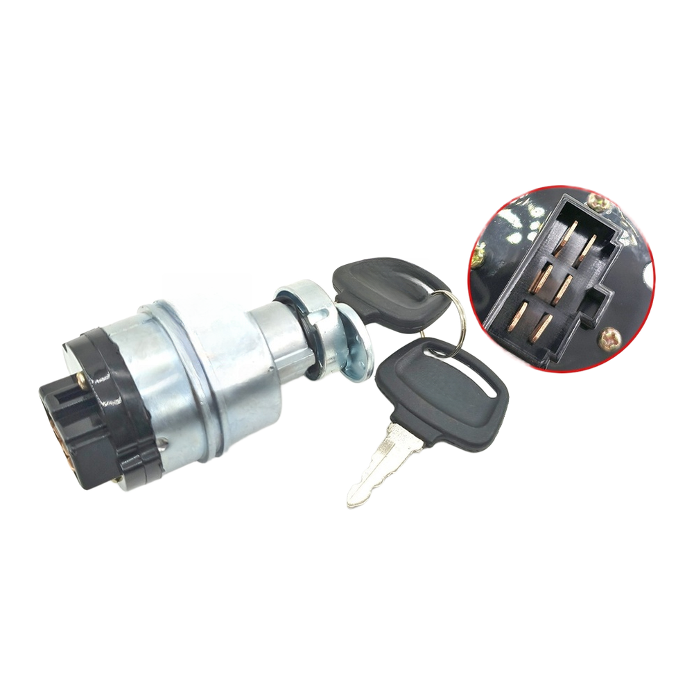 Heavy Equipment De - สวิตช์กุญแจสตาร์ทสำหรับรถขุด Kato รุ่น 512 700 820