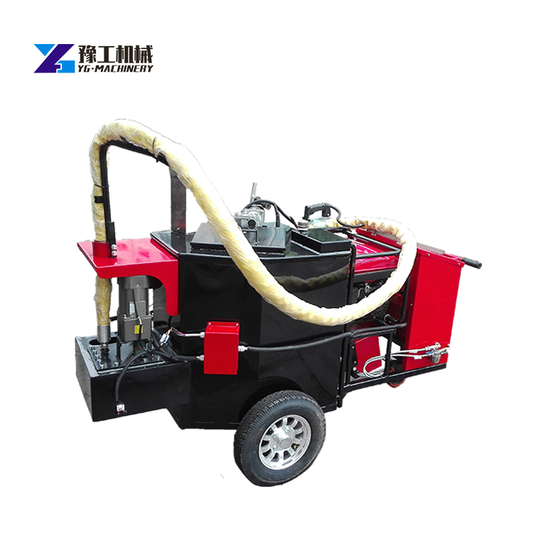Road Crack Sealing Machine - เครื่องซ่อมรอยร้าวแอสฟัลต์แบบมืออาชีพ รุ่น X5 สำหรับการบำรุงรักษาและซ่อมแซมถนน