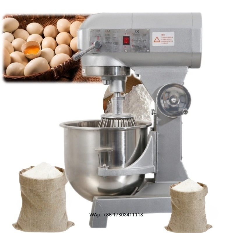 Heavy Equipment Mixer - เครื่องผสมแป้งสแตนเลสสำหรับงานหนัก, เครื่องผสมอาหารขนาดเล็กสำหรับครัว, อุปกรณ์ผสมอาหาร, เครื่องผสม, เครื่องผสมแป้งเชิงพาณิชย์
