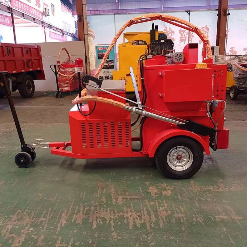 Road Crack Sealing Machine - เครื่องอัดยาแนวซ่อมรอยร้าวถนน เครื่องเติมแอสฟัลต์ ขนาด 60 ลิตร 100