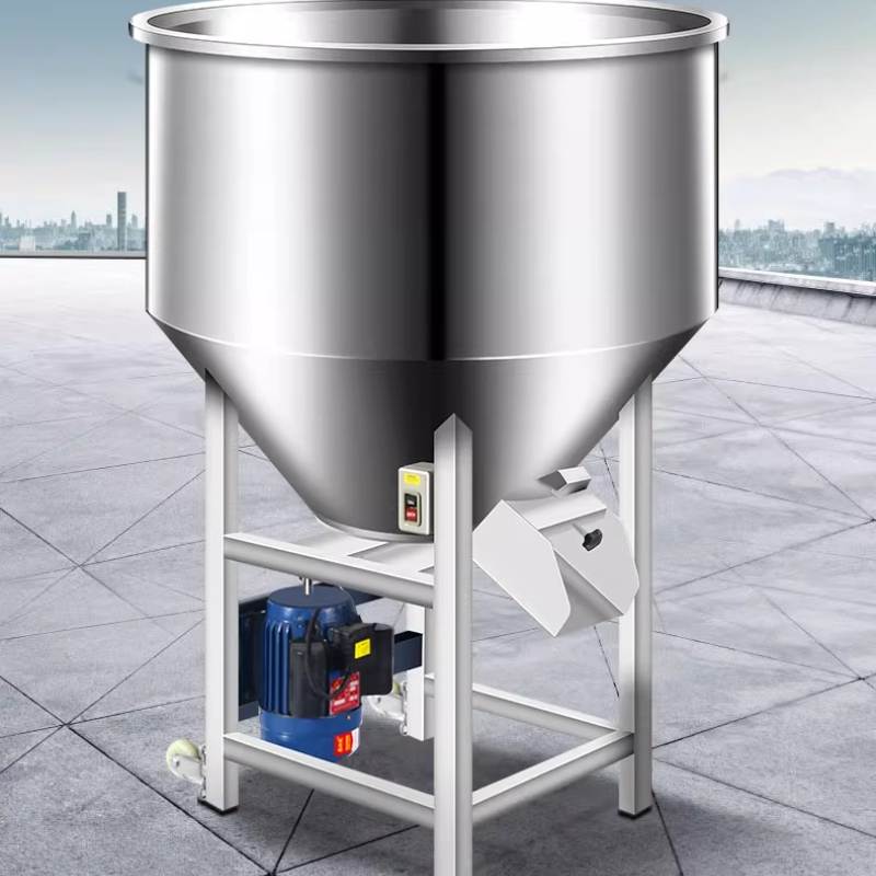 Heavy Equipment Mixer - เครื่องผสมอาหารสแตนเลส 304 สำหรับงานหนัก: สำหรับเคลือบเมล็ดพันธุ์อาหาร, ผสมยา, ผสมอาหารสัตว์น้ำ,