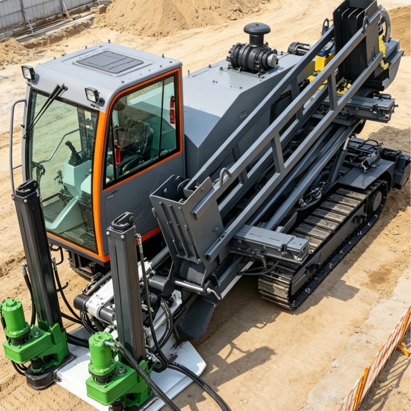 เครื่องเจาะแนวนอนแบบปรับแต่งได - Heavy Equipment Drilling Rig บทวิจารณ์และราคา