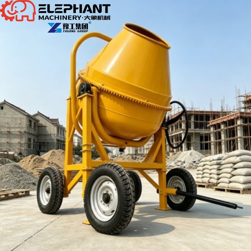 เครื่องผสมคอนกรีตแบบพกพา 350 ล - Heavy Equipment Mixer บทวิจารณ์และราคา