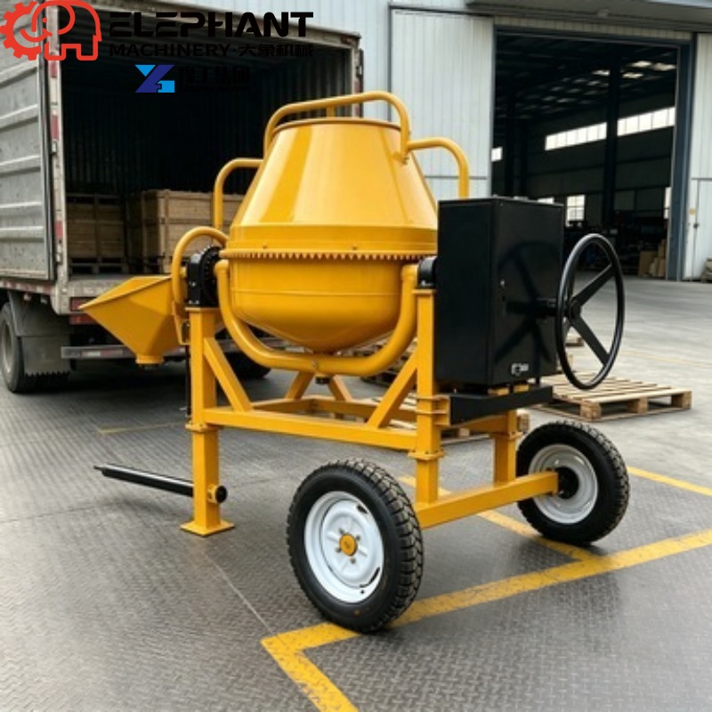 เครื่องผสมคอนกรีตแบบพกพา 350 ล - Heavy Equipment Mixer บทวิจารณ์และราคา