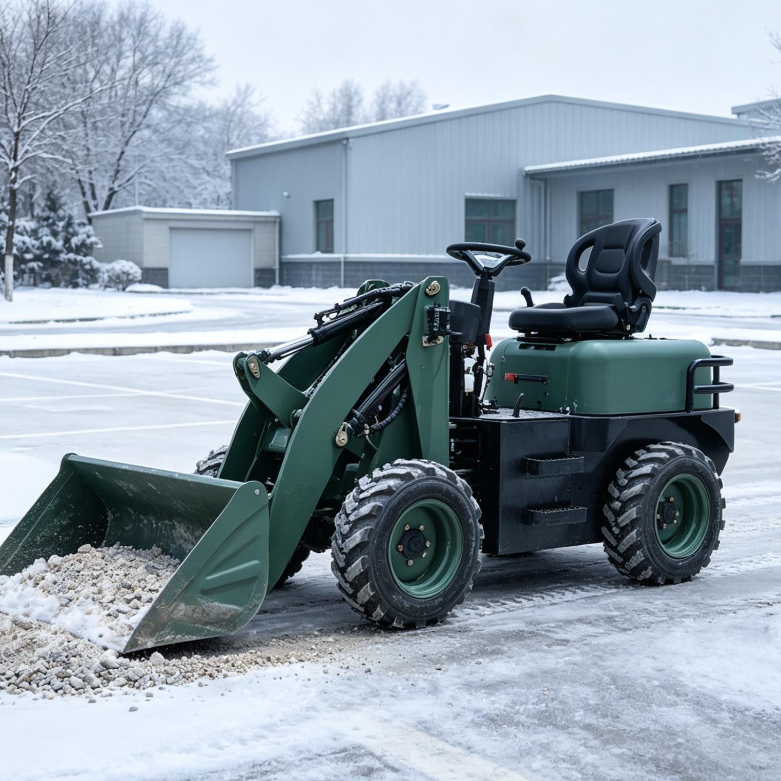 รถแทรกเตอร์ล้อยางสำหรับงานสวน  - Mini Bulldozer Attachments บทวิจารณ์และราคา