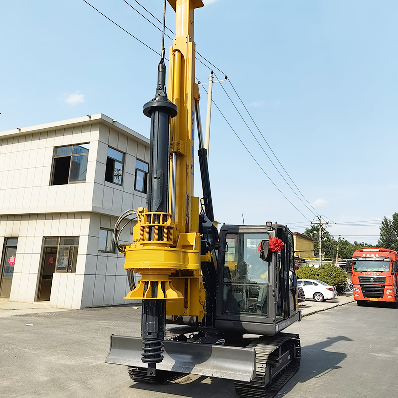 เครื่องเจาะไฮดรอลิกแบบหมุนอเนก - Heavy Equipment Drilling Rig บทวิจารณ์และราคา