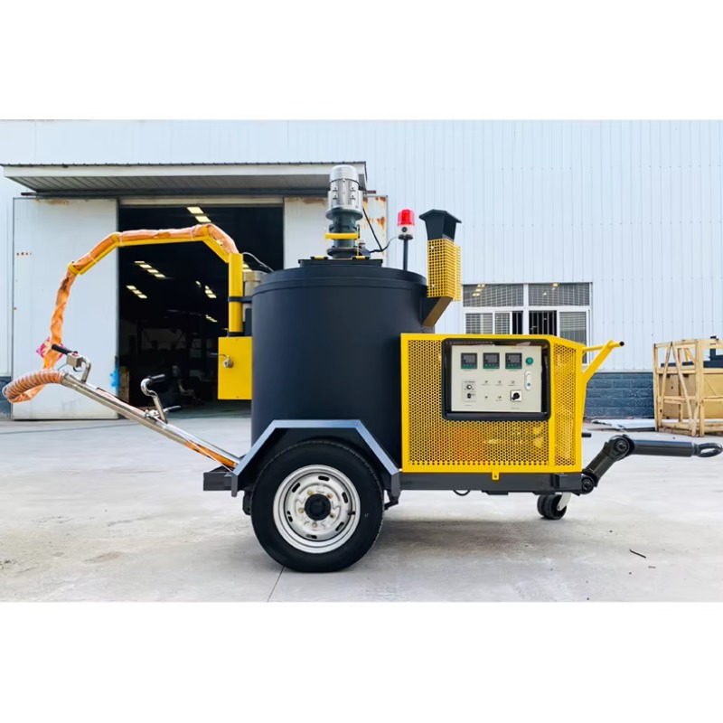 เครื่องซ่อมรอยร้าวถนนแบบละลายด - Road Crack Sealing Machine บทวิจารณ์และราคา