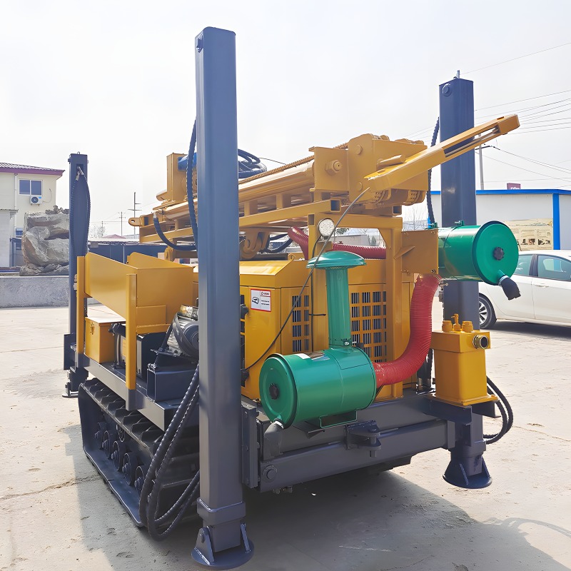 เครื่องเจาะบ่อน้ำแบบตีนตะขาบสำ - Heavy Equipment Drilling Rig บทวิจารณ์และราคา