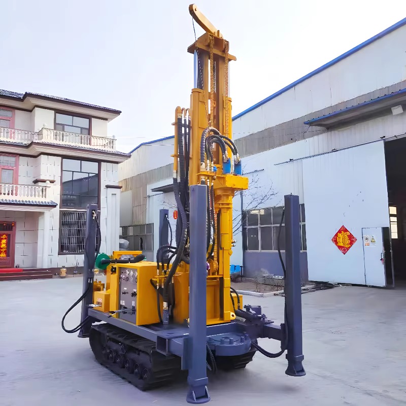 เครื่องเจาะบ่อน้ำแบบตีนตะขาบสำ - Heavy Equipment Drilling Rig บทวิจารณ์และราคา