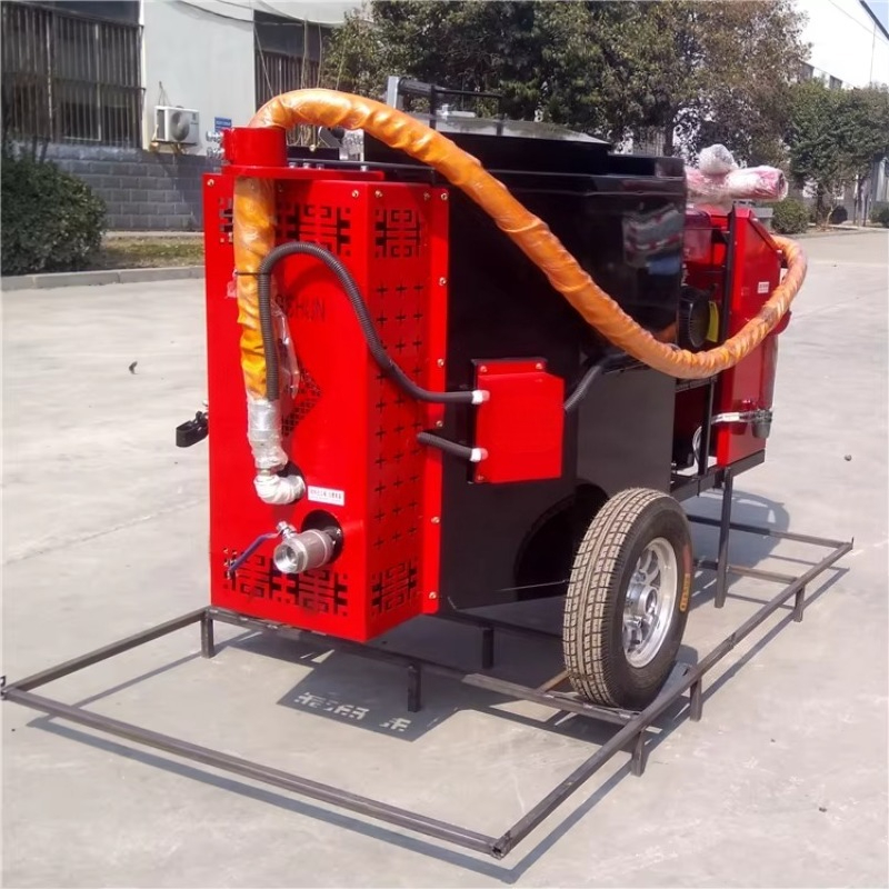 เครื่องปิดรอยแตกแอสฟัลต์ เครื่ - Road Crack Sealing Machine บทวิจารณ์และราคา