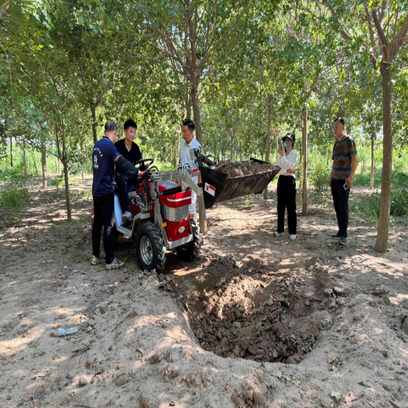 รถแทรกเตอร์ล้อยางขนาดเล็กสำหรั - Mini Bulldozer Attachments บทวิจารณ์และราคา