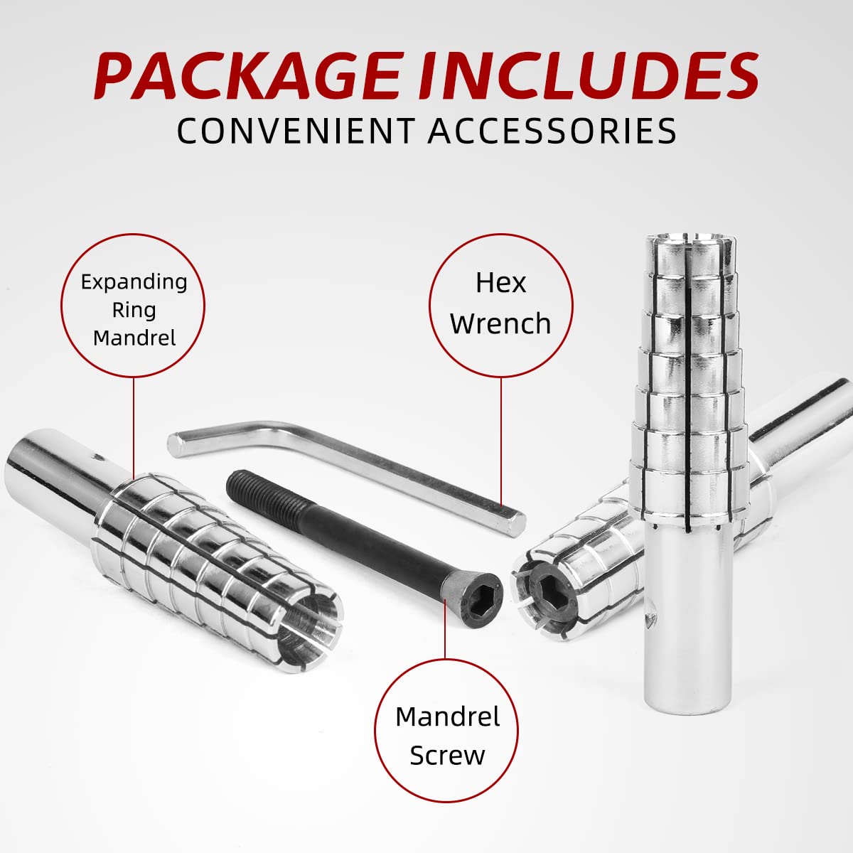 Mandrel แหวนสแตนเลสขยายด้วยกุญ - Heavy Equipment De บทวิจารณ์และราคา