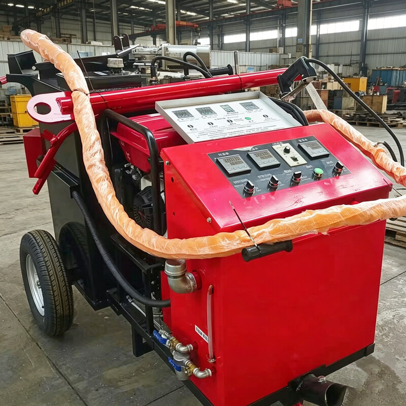 เครื่องซ่อมรอยร้าวคอนกรีตและเต - Road Crack Sealing Machine บทวิจารณ์และราคา