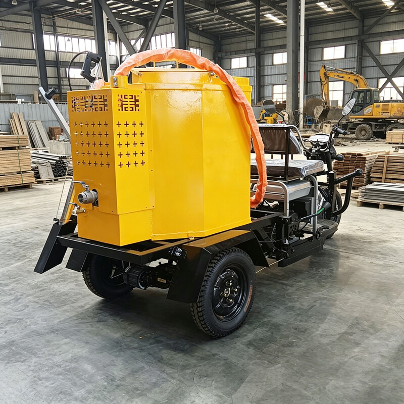 เครื่องซ่อมรอยร้าวคอนกรีตและเต - Road Crack Sealing Machine บทวิจารณ์และราคา