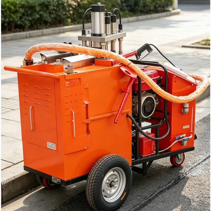 เครื่องซีลรอยร้าวแบบกำหนดเองได - Road Crack Sealing Machine บทวิจารณ์และราคา