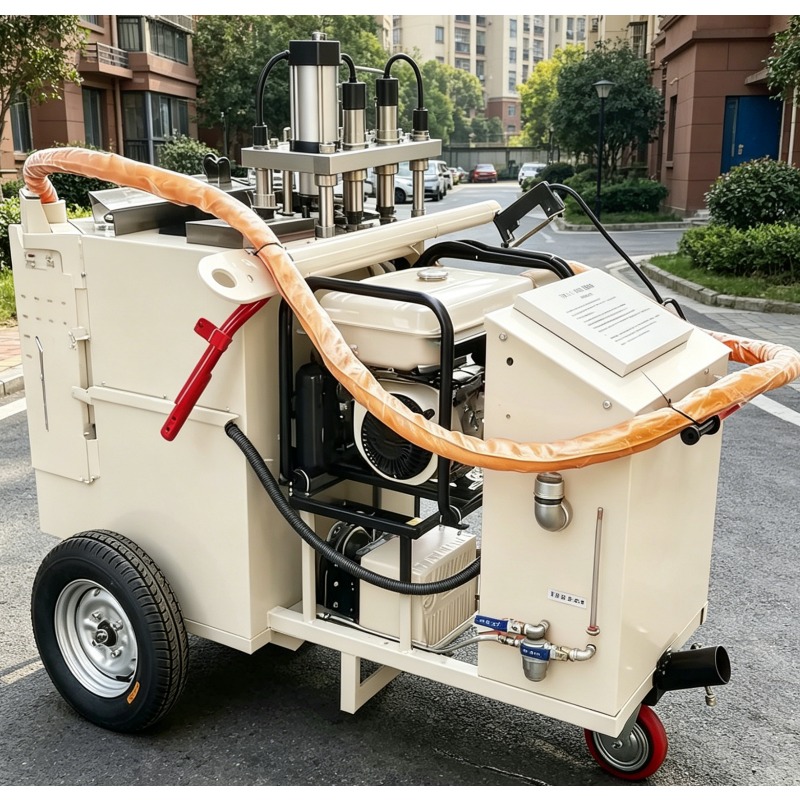 เครื่องซีลรอยร้าวแบบกำหนดเองได - Road Crack Sealing Machine บทวิจารณ์และราคา