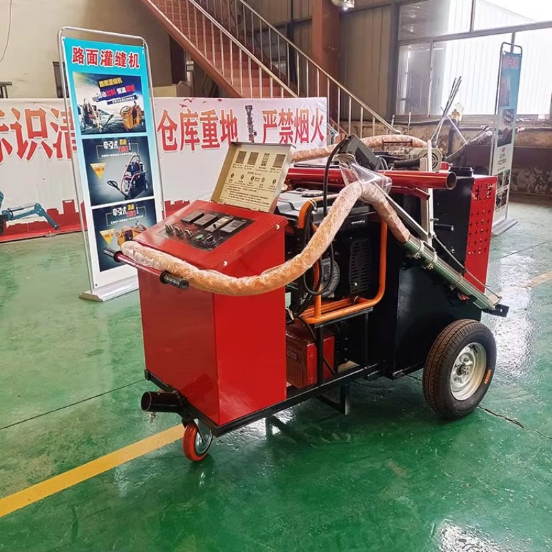 เครื่องอัดยาแนวซ่อมรอยร้าวถนน  - Road Crack Sealing Machine บทวิจารณ์และราคา