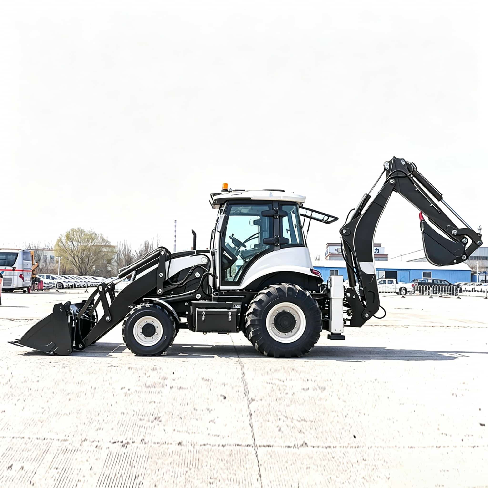 รถแบคโฮลโหลดเดอร์ 40-30C ได้รั - Heavy Equipment For Construction บทวิจารณ์และราคา