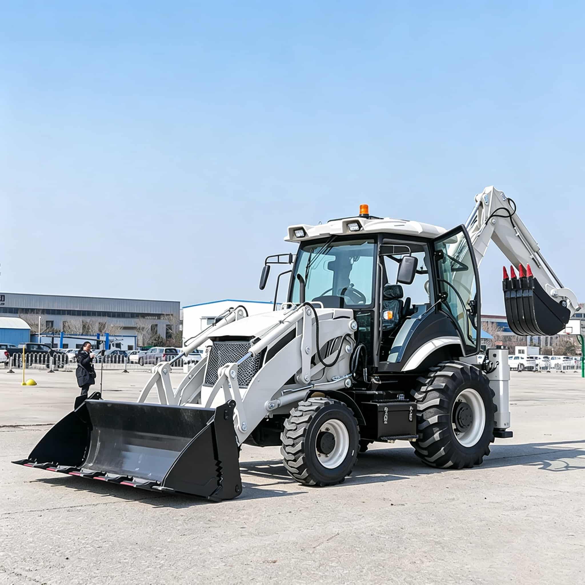 รถแบคโฮลโหลดเดอร์ 40-30C ได้รั - Heavy Equipment For Construction บทวิจารณ์และราคา