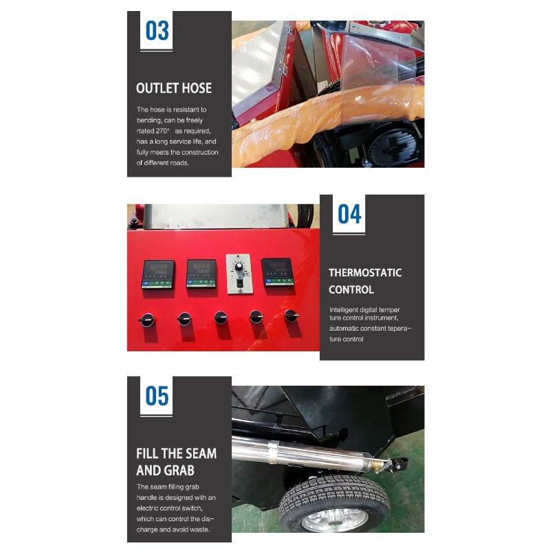 เครื่องซ่อมรอยร้าวบนถนนประสิทธ - Road Crack Sealing Machine บทวิจารณ์และราคา