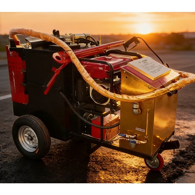 เครื่องซีลรอยต่อคอนกรีตแบบกำหน - Road Crack Sealing Machine บทวิจารณ์และราคา